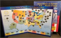 Complete Statehood Quarter Map plus Starter Map
