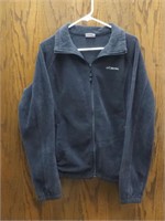 Columbia Charcoal Fleece Jacket Mens XL