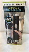 New Sharper Image automatic wine opener