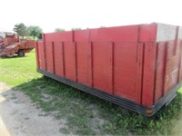 15' Grain box With Removable End Gate & Grain Door