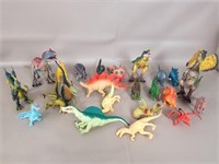 Kids Play Dinosaurs & Dragons Lot