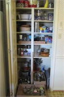 Contents of Kitchen Closet