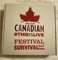 Molson Canadian Festival Survival Kit