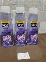 3x Shampoo blooming freesia