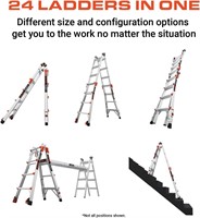 Little Giant Ladder 17' Wheels Multi-Position $310