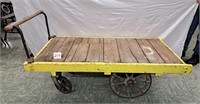 vintage baggage cart (see description)