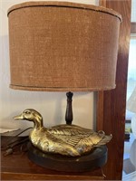 Brass Duck Lamp 16"x21"