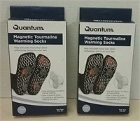 Unused Quantum Magnetic Tourmaline Warming Socks