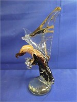 Murano Art Glass Eagle Figurine