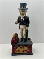 Uncle Sam Cast Iron Bank