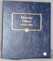 1916-1945 Mercury Dimes Whitman Classic Book.