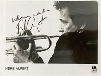 Herb Alpert signed photo