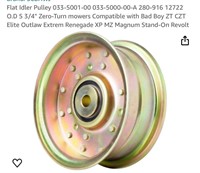 Flat Idler Pulley