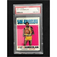 1971 Topps Wilt Chamberlain Psa 5
