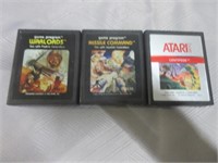 Atari warlords, missile command, centipede