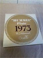Collectible Hummel 1973 Goebel plate
