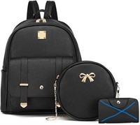 MACCINELO Girls Fashion Mini Leather Backpack