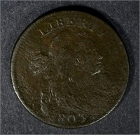 1803 LARGE CENT, VF some corrosion