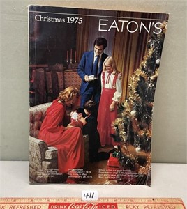 VINTAGE EATON`S 1975 CHRISTMAS CATALOG