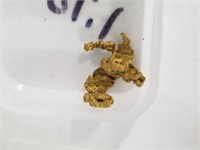 1.78 GRAMS OF NATURAL ALASKA GOLD NUGGETS