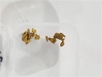 1.02 GRAMS OF NATUARAL ALASKA GOLD NUGGETS