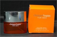 Clinique Happy : Cologne Spray  1.7oz.  80% Full