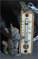 Vienna Bronze. Figural Thermometer. Cat.