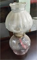 Vintage Glass Oil Lantern