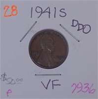 1941-S Wheat Cent
