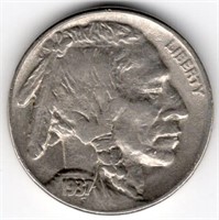 1937 Buffalo Nickel DDR