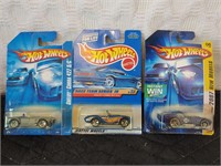 Lot of 3 Vintage Hot Wheels 427 Shelby Cobra's