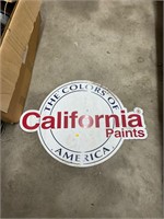California Paints Sign