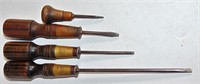 4 WINCHESTER SCREWDRIVERS