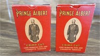 Pair of Prince Albert Tobacco Boxes