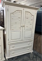 Large Costal style Armoire