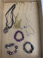 Pretty necklaces and bracelets