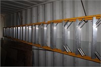 16' Commercial  Ladder Fiberglass Aluminim