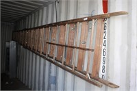 16' Wooden A-Frame Ladder