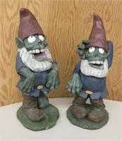 Pair Of 18" Garden Gnomes