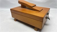 Wood Shoe Shine Polishing box