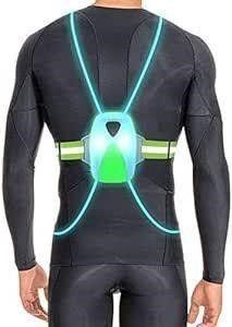 led reflective running vest Open box