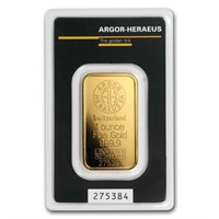 1 Oz .999 Gold Bar - Argor-heraeus (in Assay)