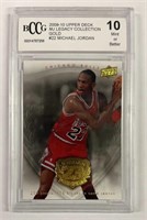 Graded Mint 10 Michael Jordan Upper Deck Card