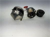 2  REELS  PENN AND ZEBCO WITH MITCHELL SPOOL