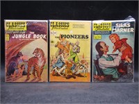 3 Issues of Classics Illustrated