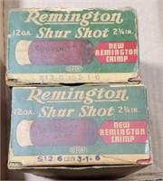 1 1/2 - Boxes Remington 12 ga Shotshells