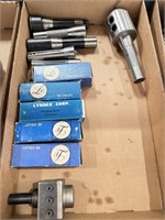 Misc Group of R8 Collets and Tool Holders