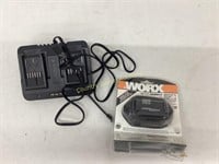 Worx Battery and Charger