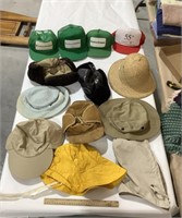 13 hats