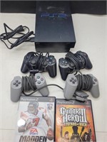 PS2 Game System & games, dusty &  untested